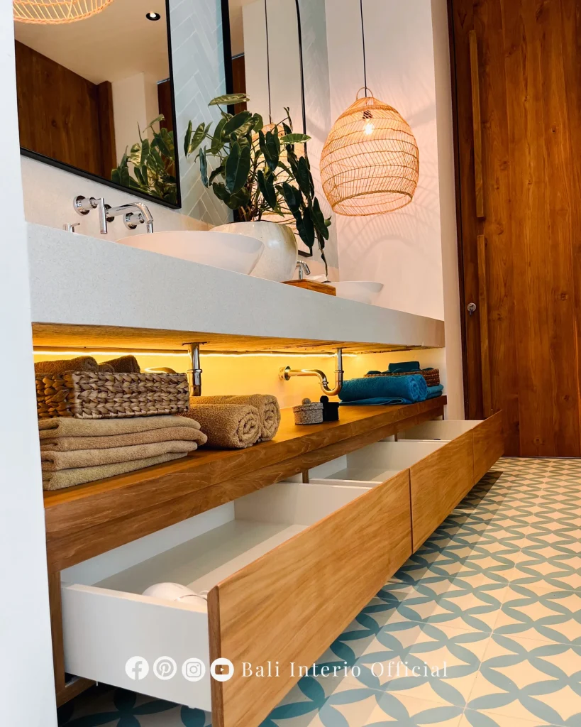 custom bathroom vanity Bali